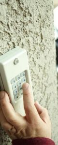 Garage door keypad repair