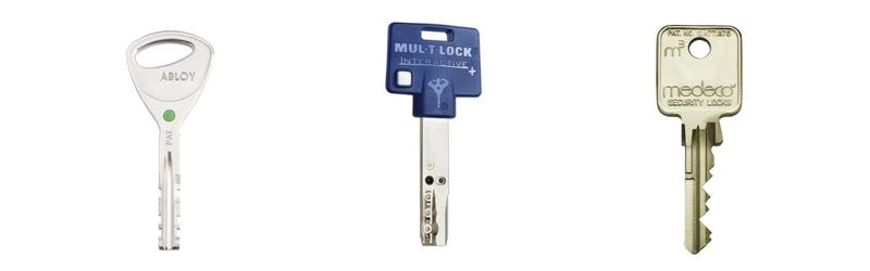 Restricted Keyway Lock - also know as high security lock