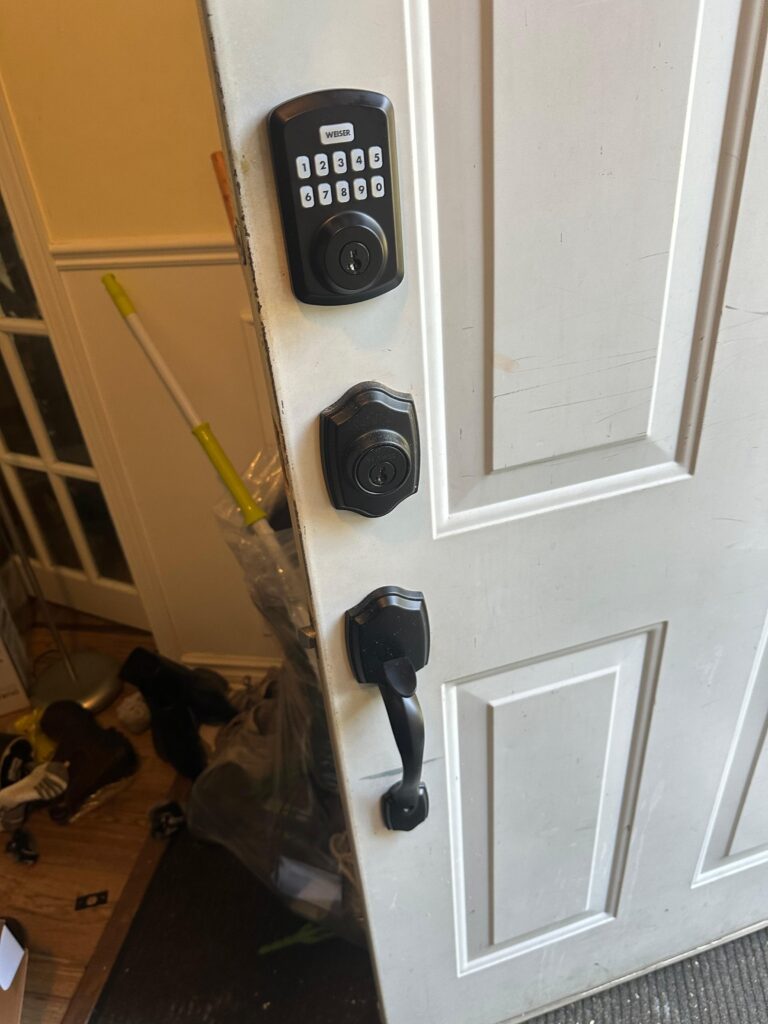 Modern Handleset Lock Install 14 - Mobile Locksmith Toronto & GTA